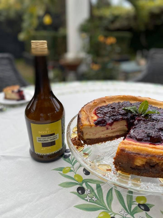 bees nees cream liqueur cheesecake