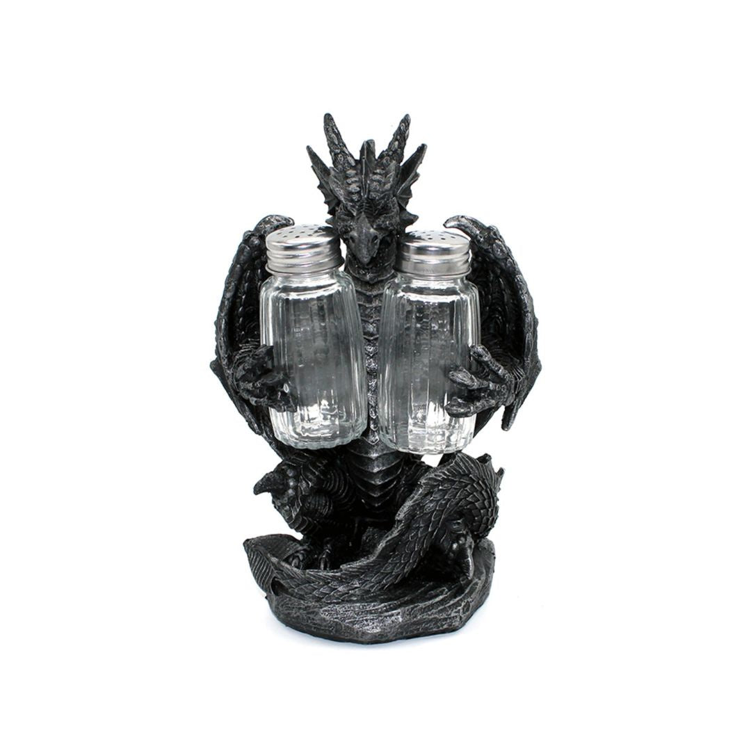 dragon salt pepper shaker set