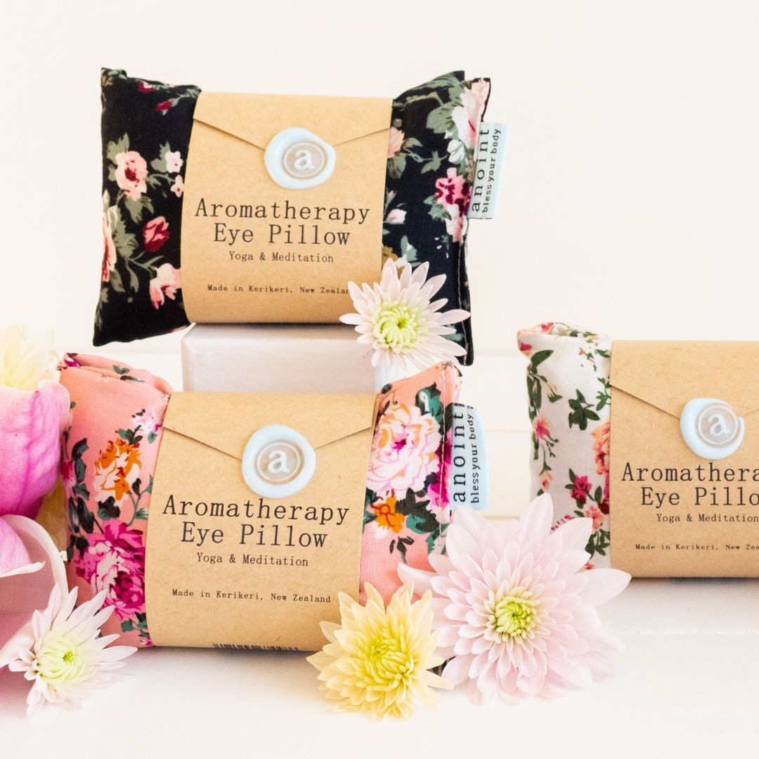 Anoint eye pillow yoga meditation travel