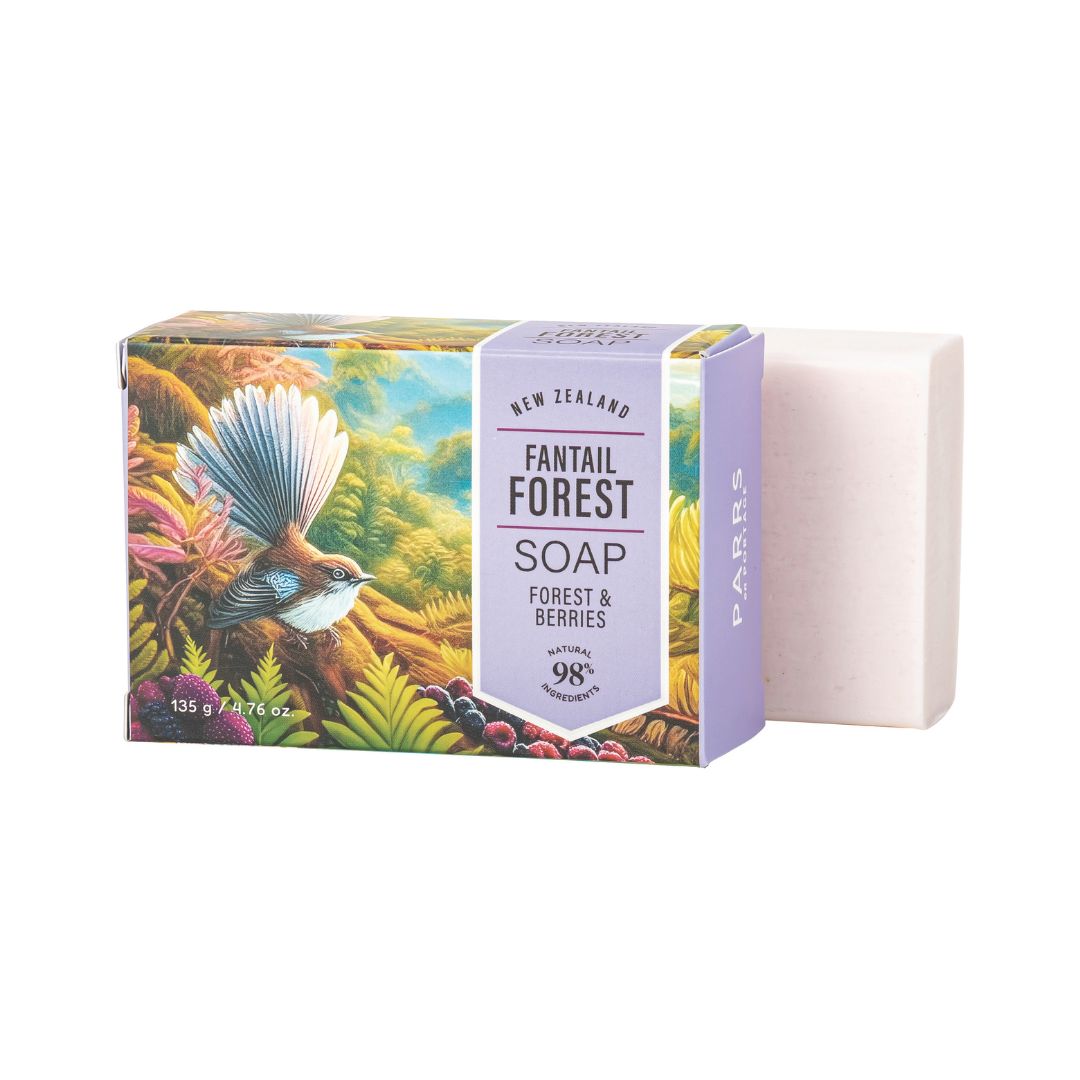 Parrs on Portage Soap 135g Fantail Forest