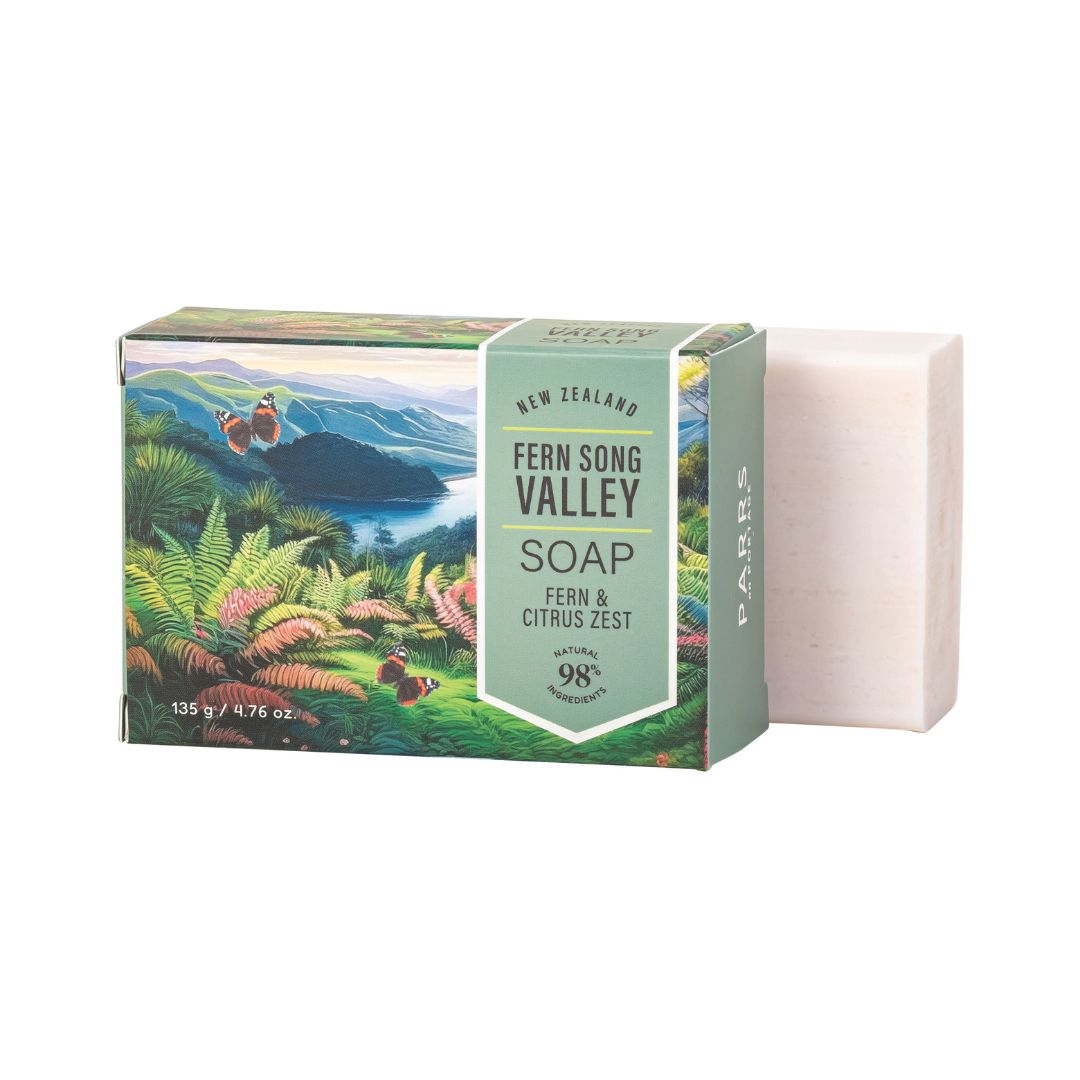 Parrs on Portage Soap 135g Fern Song Valley