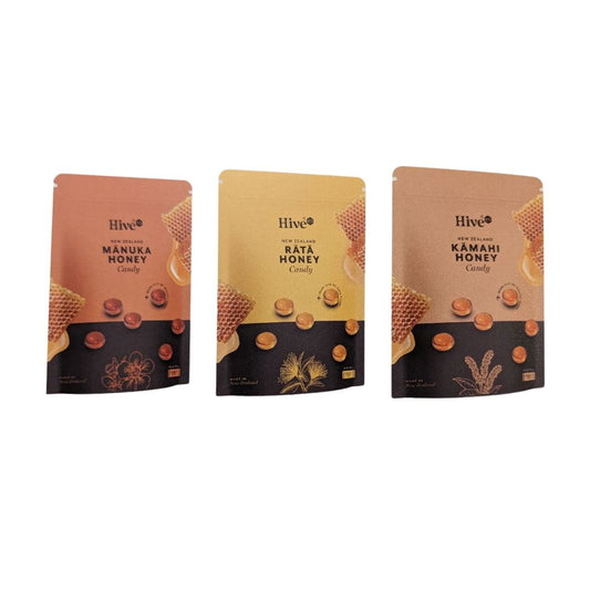 hive 175 honey candy 100g range