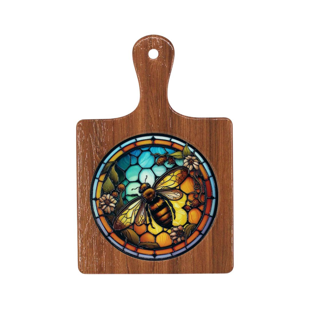 Trivet bee ceramic cork