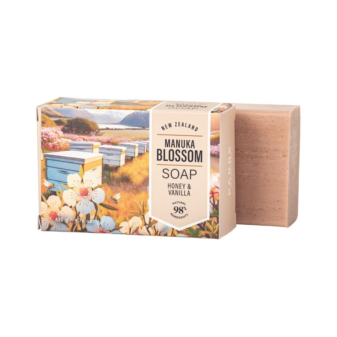 Parrs on Portage Soap 135g Manuka Blossom