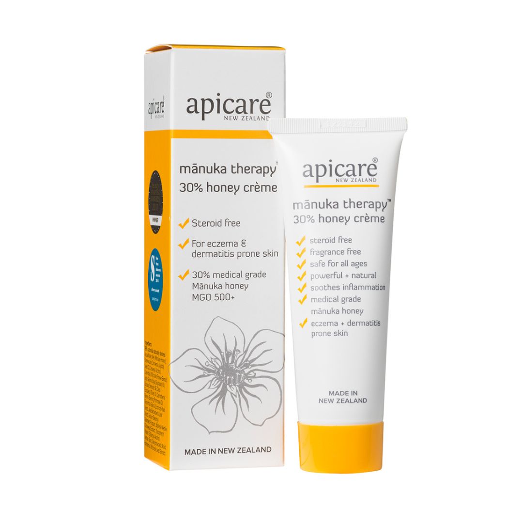 Apicare Manuka Therapy Eczema Dermatitis Creme Cream 50g