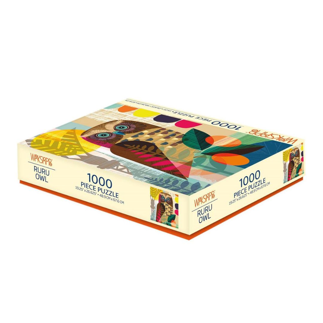 werkshoppe jigsaw puzzle ruru owl 1000 piece