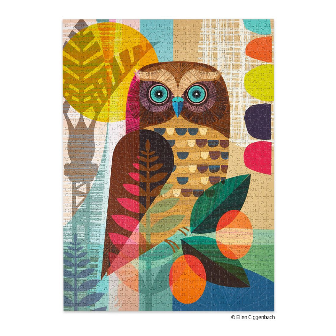 werkshoppe jigsaw puzzle ruru owl 1000 piece