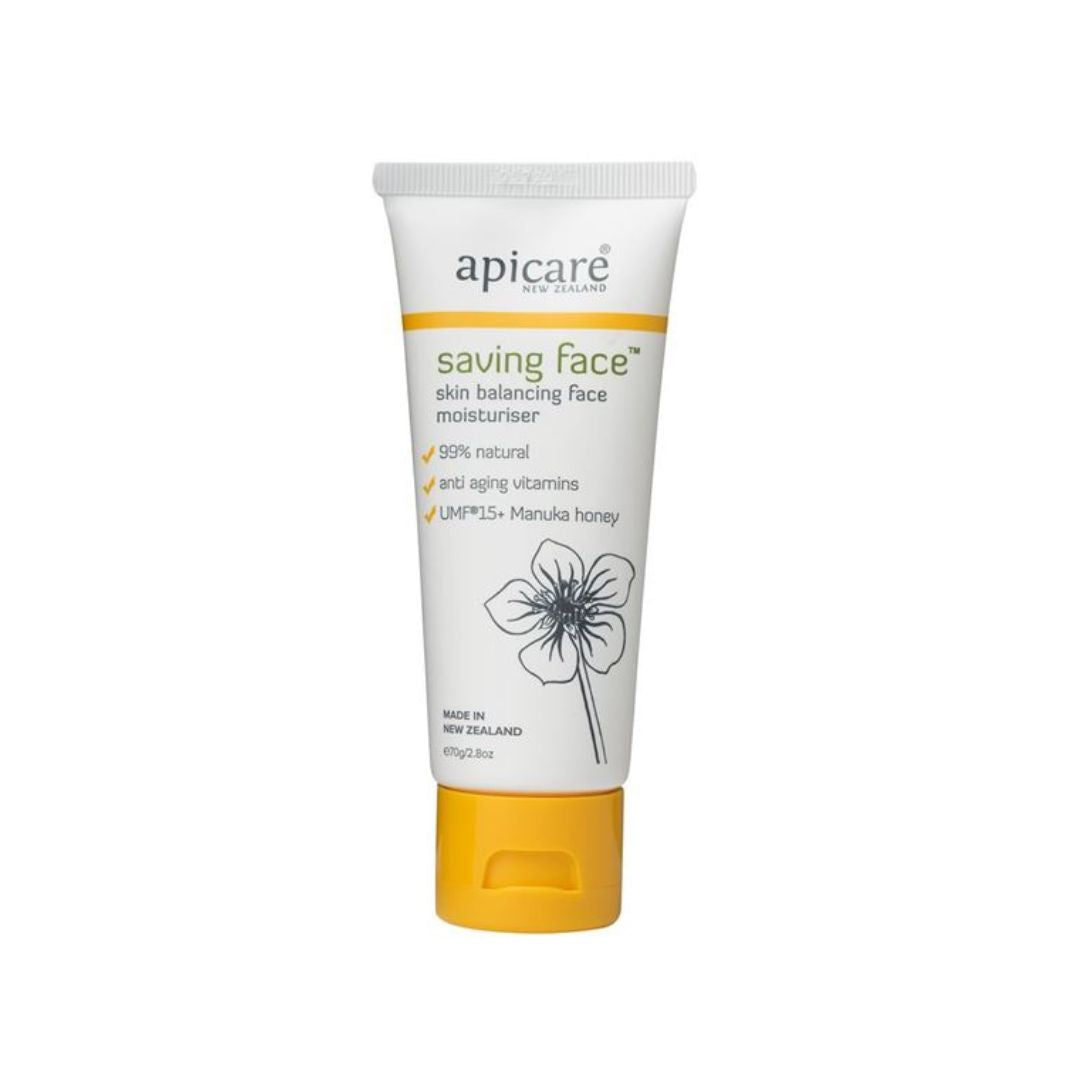 Apicare Saving Face Moisturiser 70g