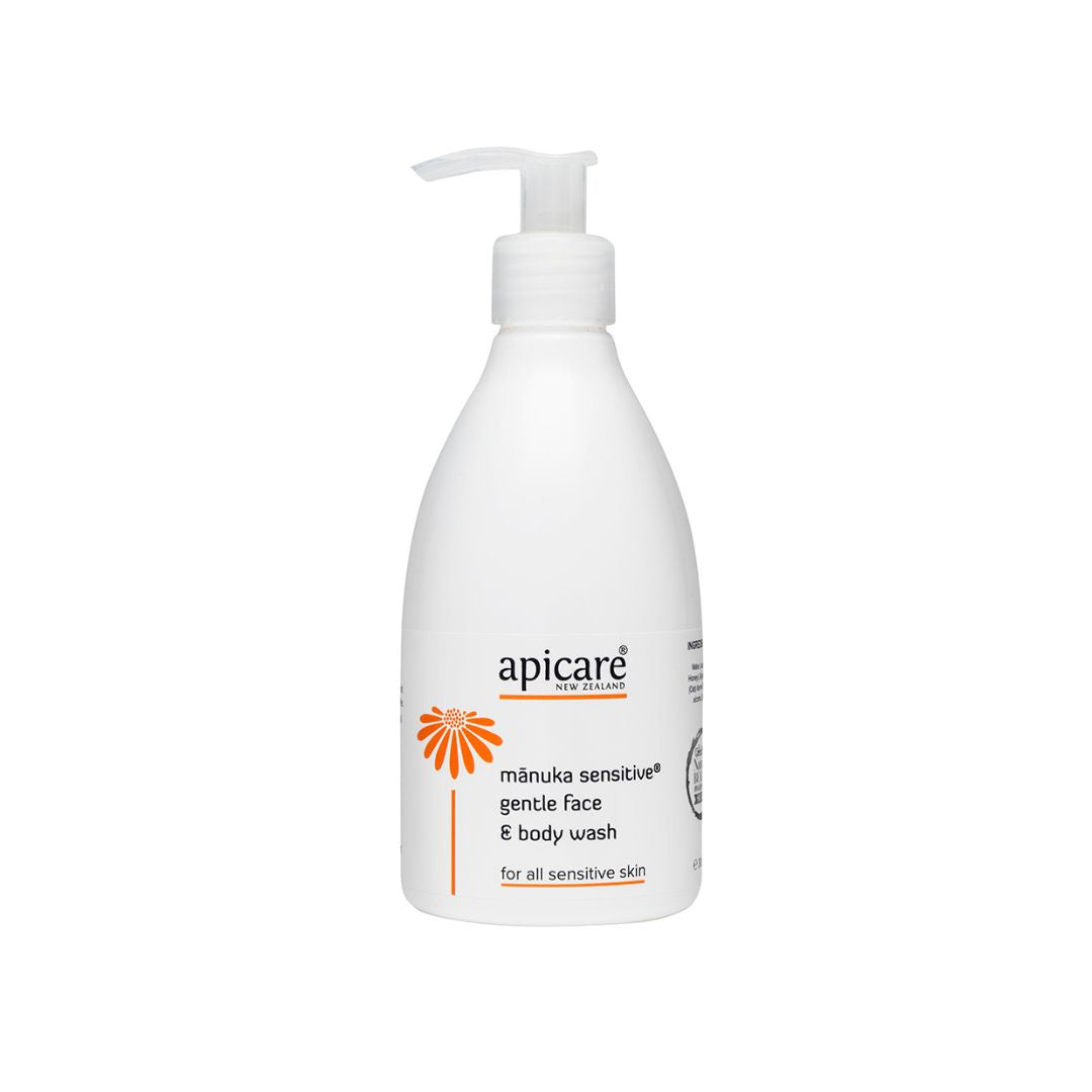 Apicare Manuka Sensitive Face Body Wash 300ml