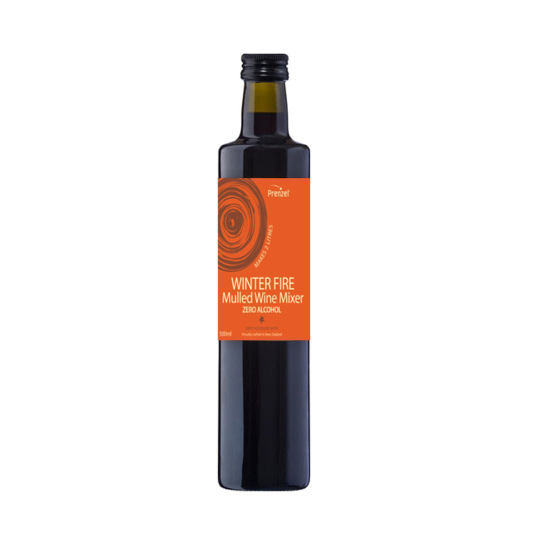 prenzel winter fire zero alcohol mulled wine concentrate 500ml