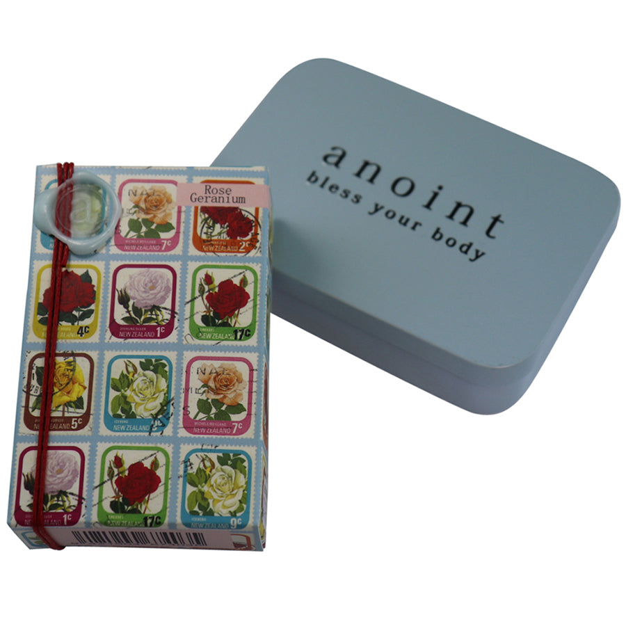 anoint lotion bar tin rose geranium