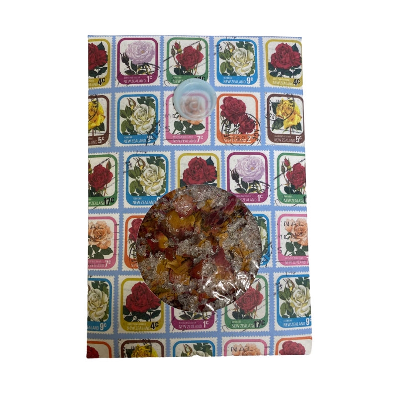 anoint rose bath salts envelope