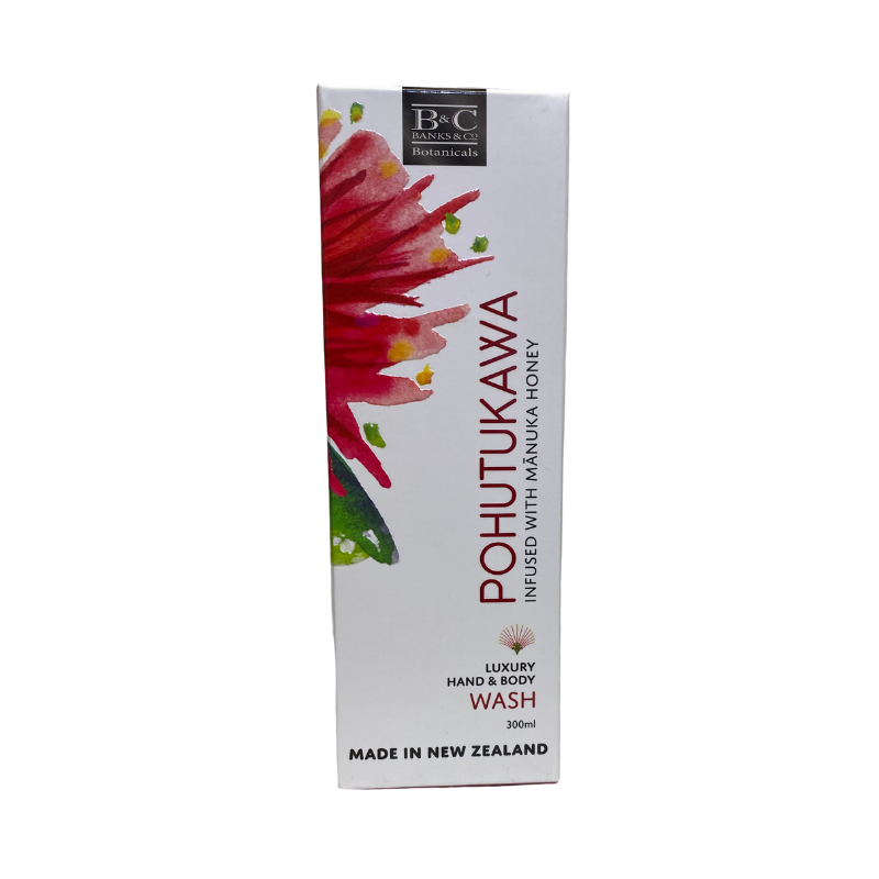 banks co pohutukawa hand body wash