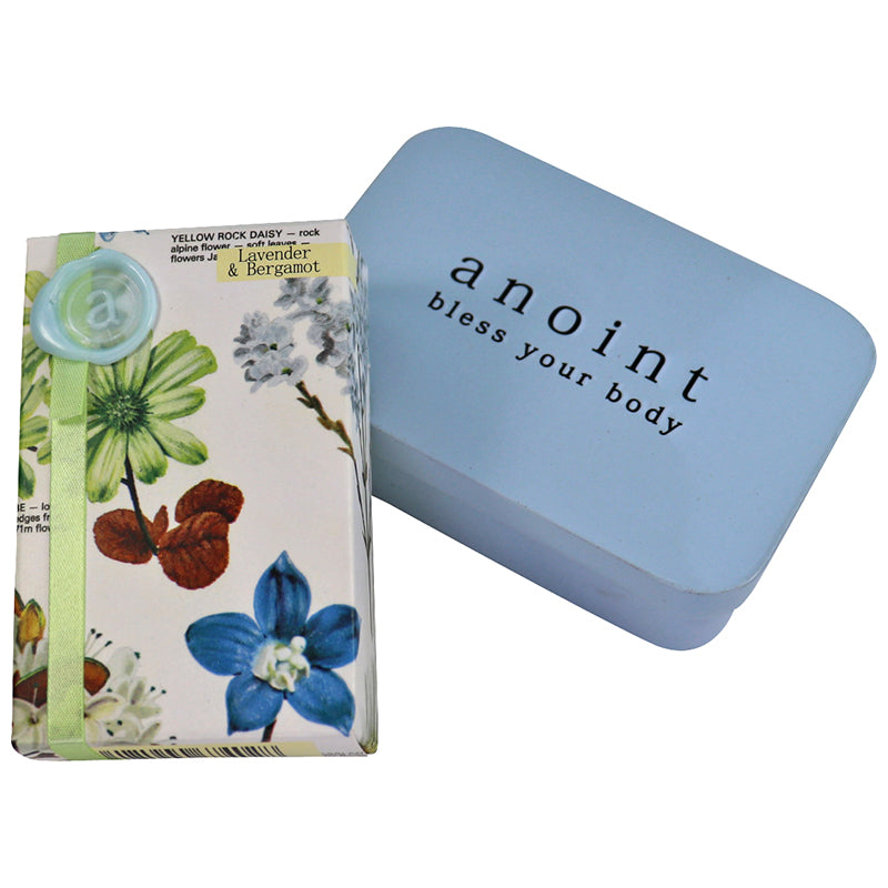 anoint lotion bar tin lavender bergamot