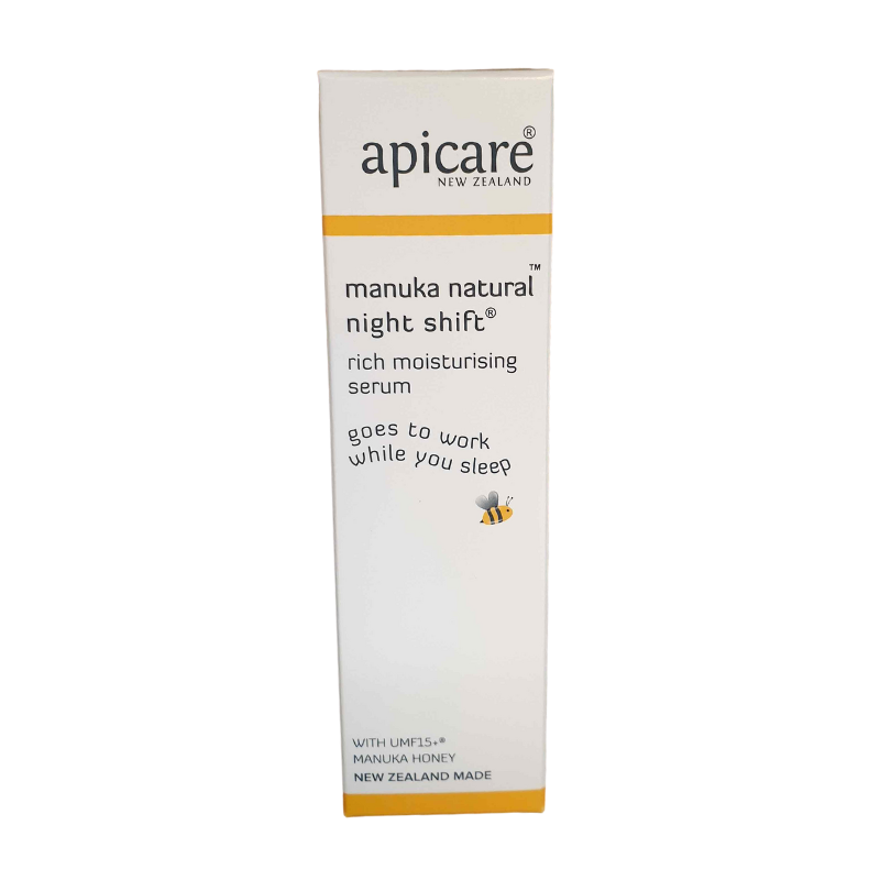 Apicare natural face care manuka face moisturiser serum