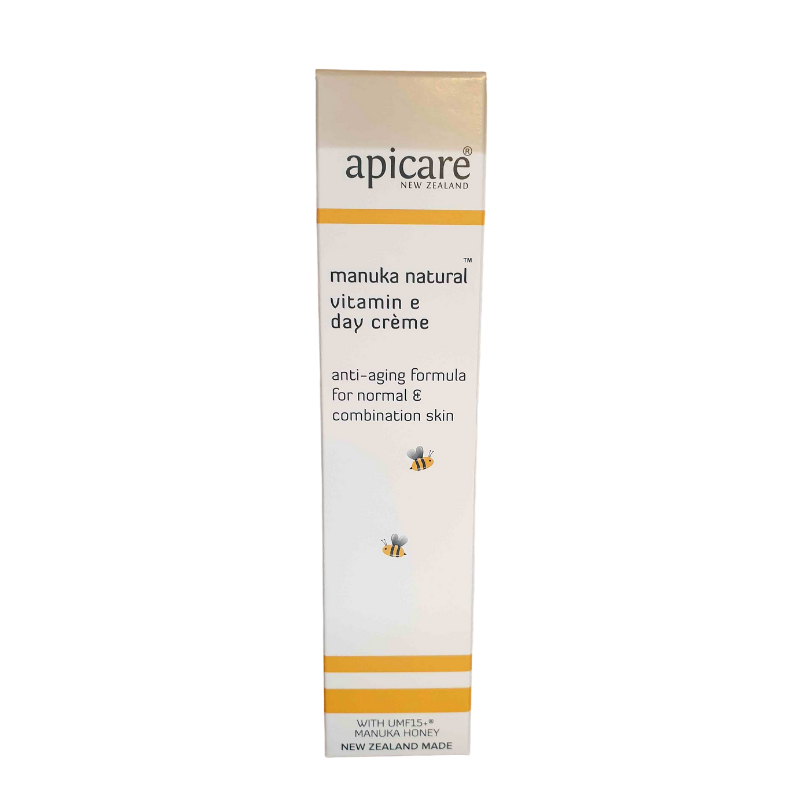Apicare natural face care manuka face moisturiser vinamin e day creme