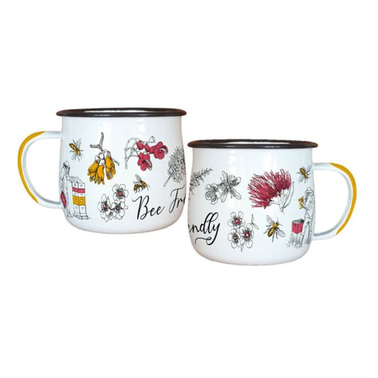 enamel mug bee friendly dishwasher safe