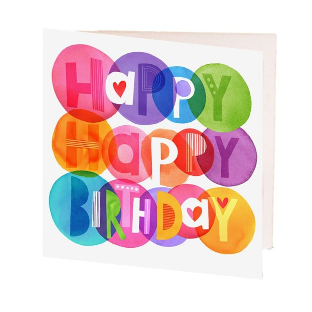 gift card happy birthday 12cm