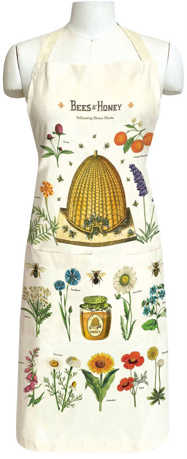 cavallini bees honey apron