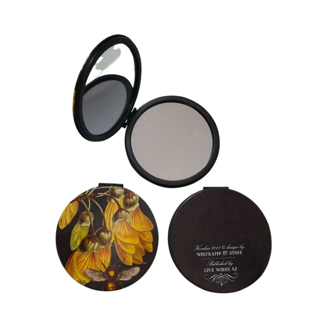 wolfkamp stone cosmetic mirror bee kowhai
