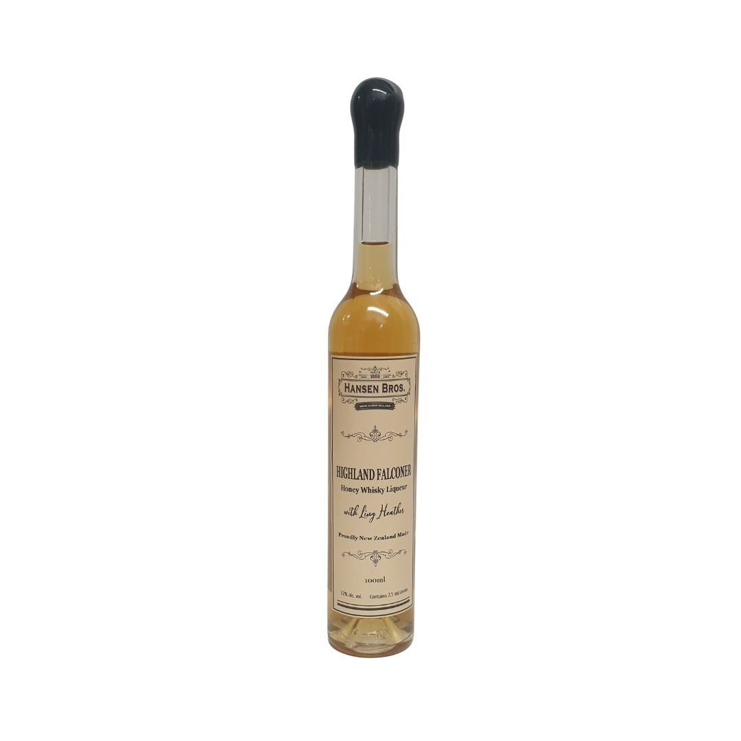 hansen bros highland falconer honey whisky liqueur 100ml