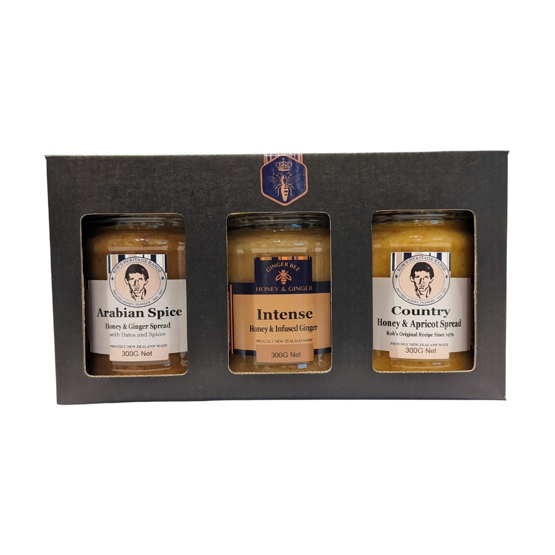 gift pack honey ginger arabian spice intense country apricot 3x300g