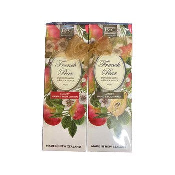 banks co french pear lotion wash giftset 300ml
