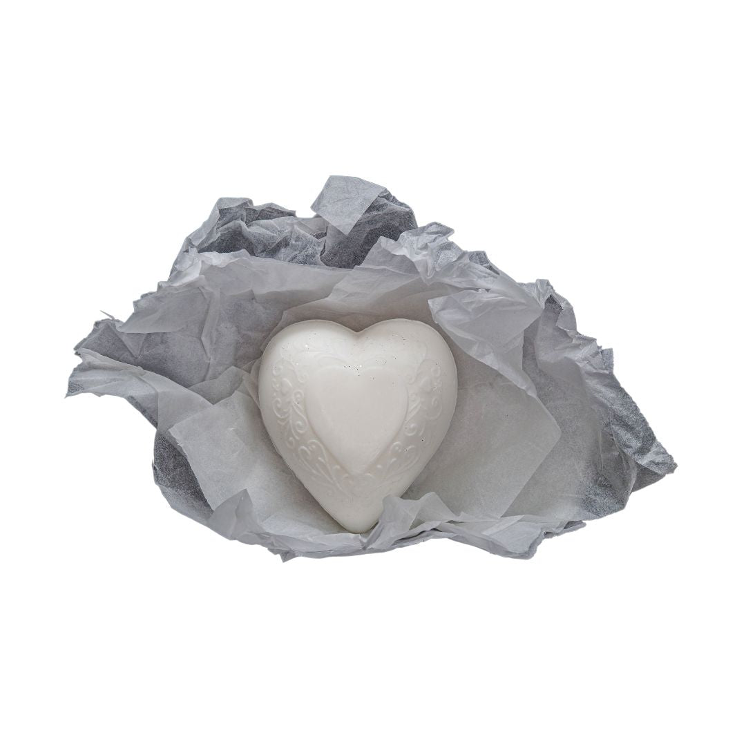 honeysuckle heart soap