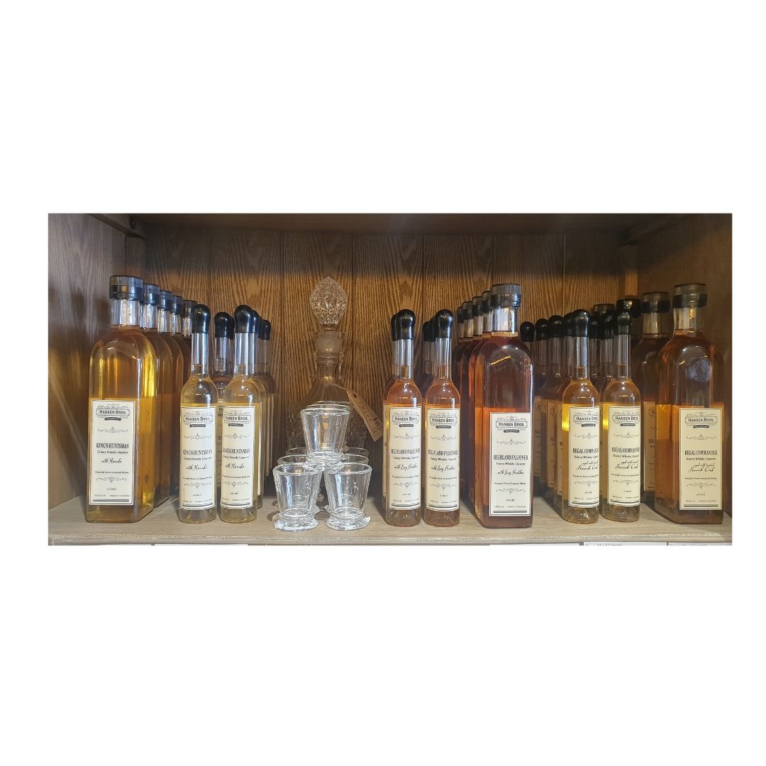 hansen bros honey liqueur range whisky brandy