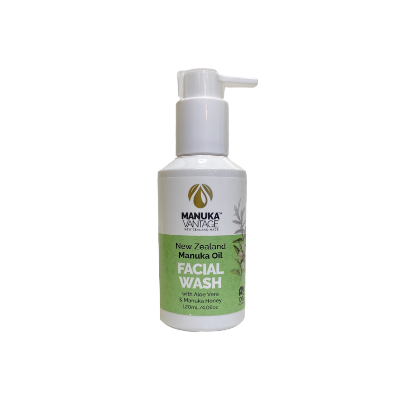 manukavantage manuka oil aloe vera facial wash
