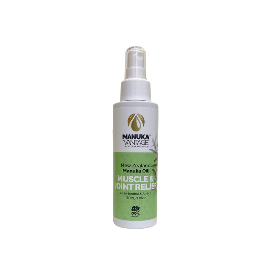 manukavantage manuka oil menthol arnica muscle joint relief