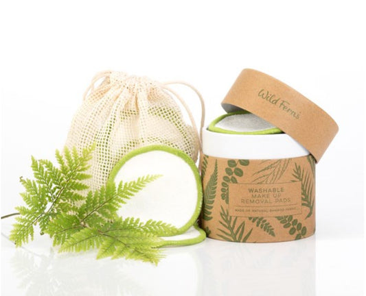 wild ferns washable make up removal pads eco friendly