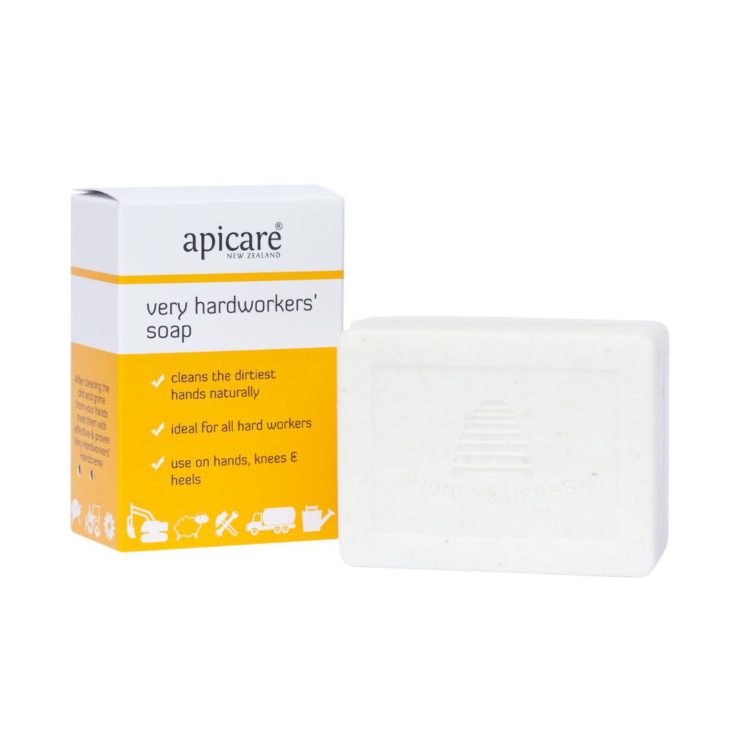 apicare very hardworkers soap 130g