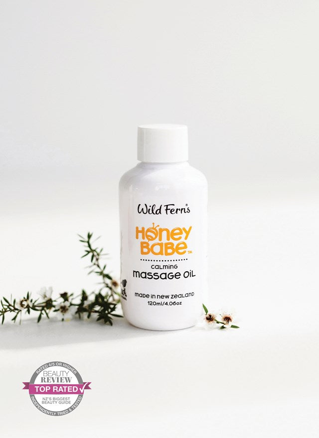 wild ferns honey babe massage oil