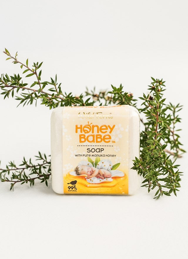 wild ferns honey babe soap