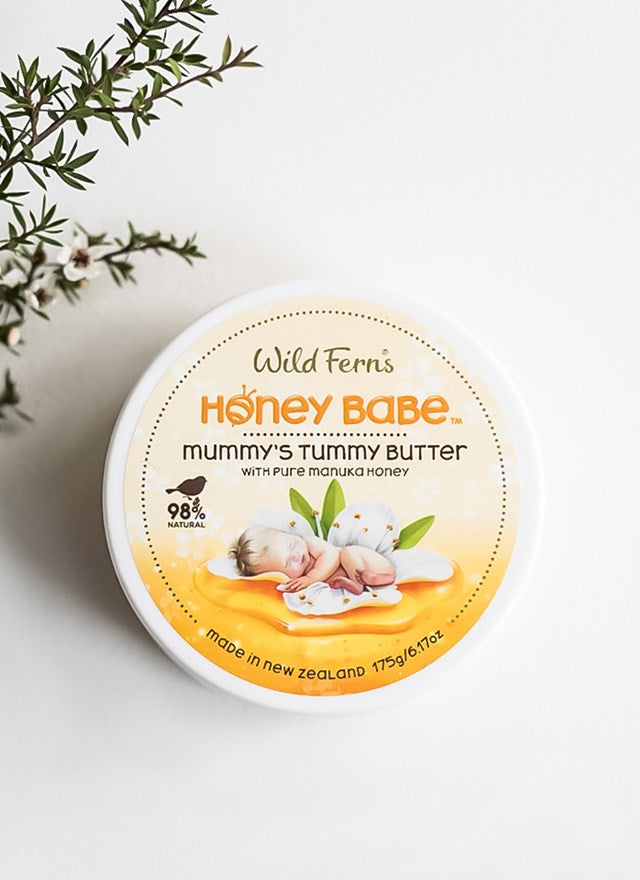 wild ferns honey babe mummys tummy butter