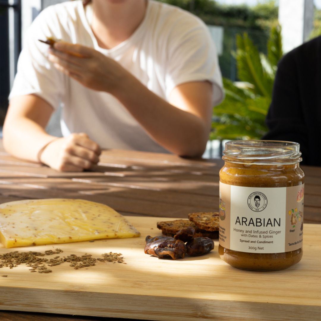 Arabian honey spread ginger dates spices 300g cheese board