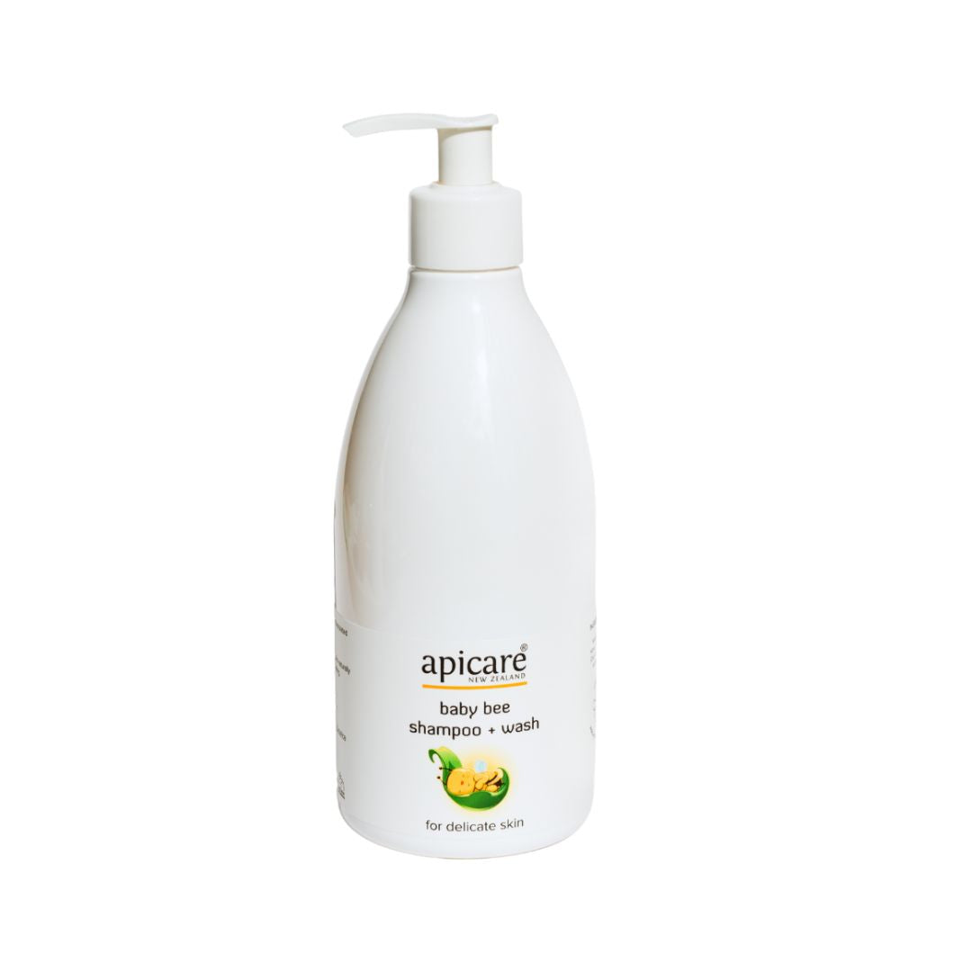 Apicare baby bee shampoo wash 500ml