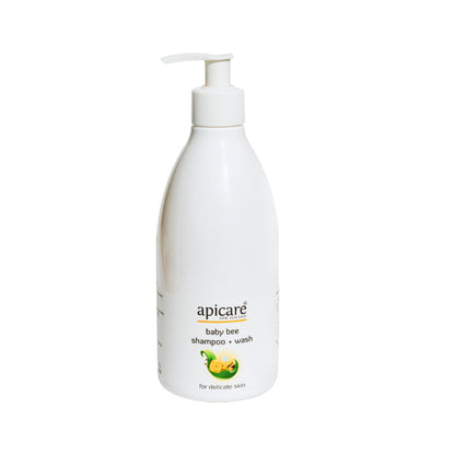 Apicare baby bee shampoo wash 500ml