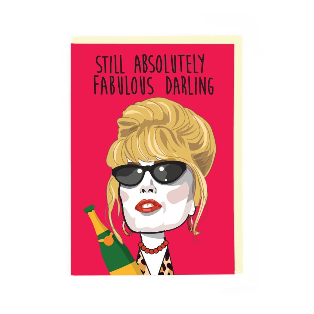 cath tate gift greeting card still abfab