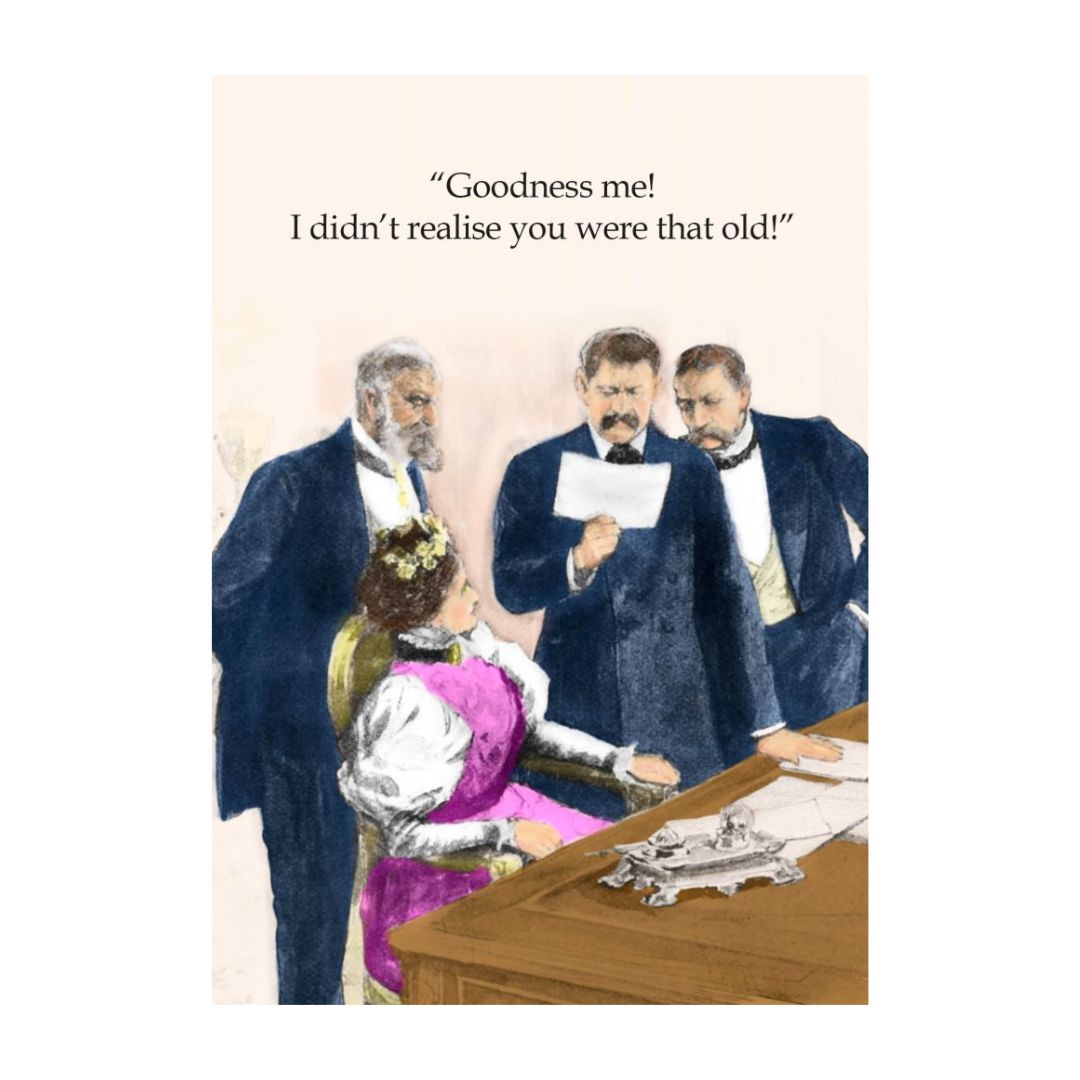 cath tate gift greeting card that old