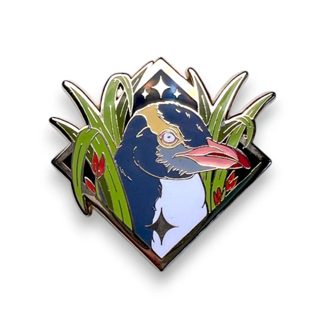 pepper raccoon pin aotearoa wild hoiho penguin