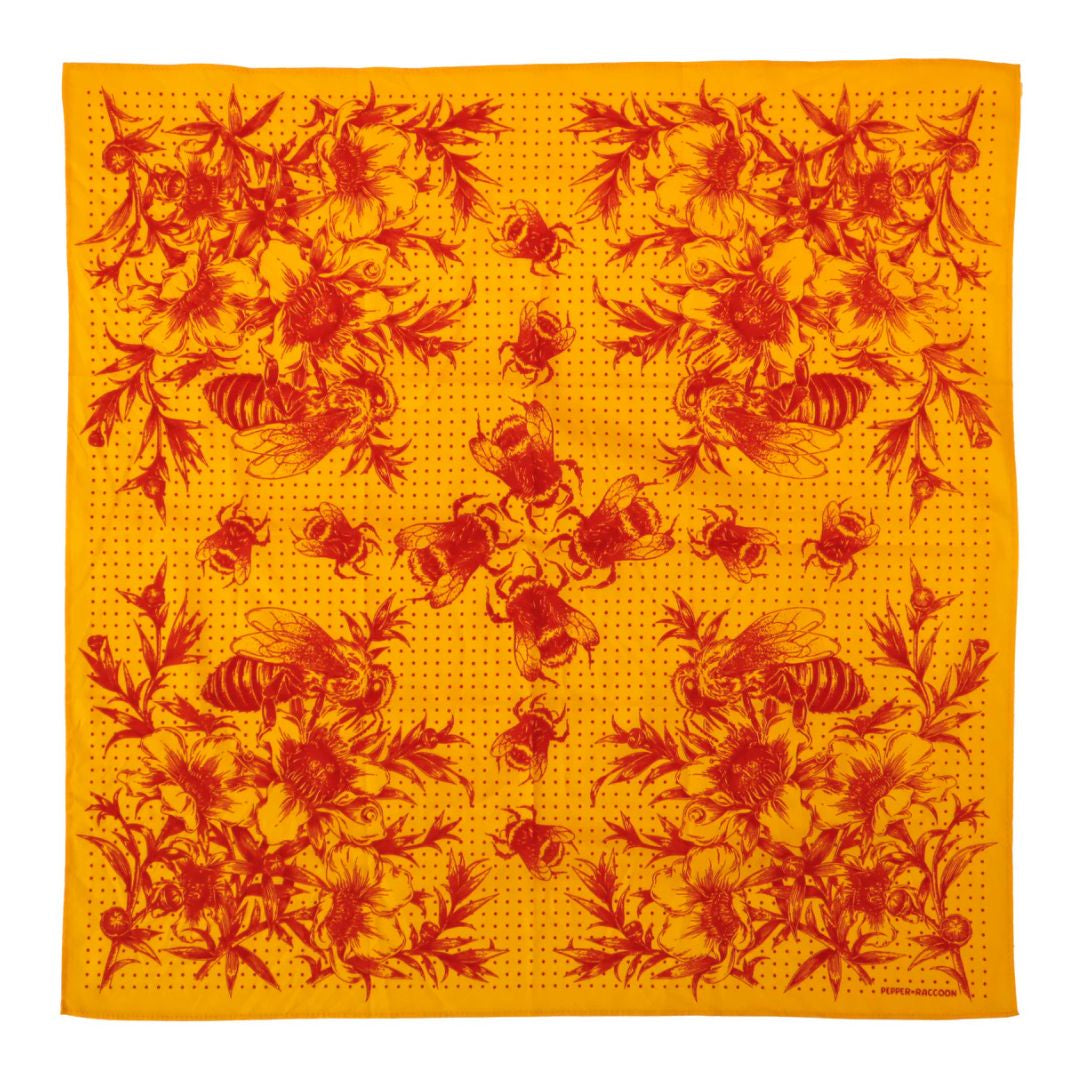 pepper raccoon honeybee bee bandana