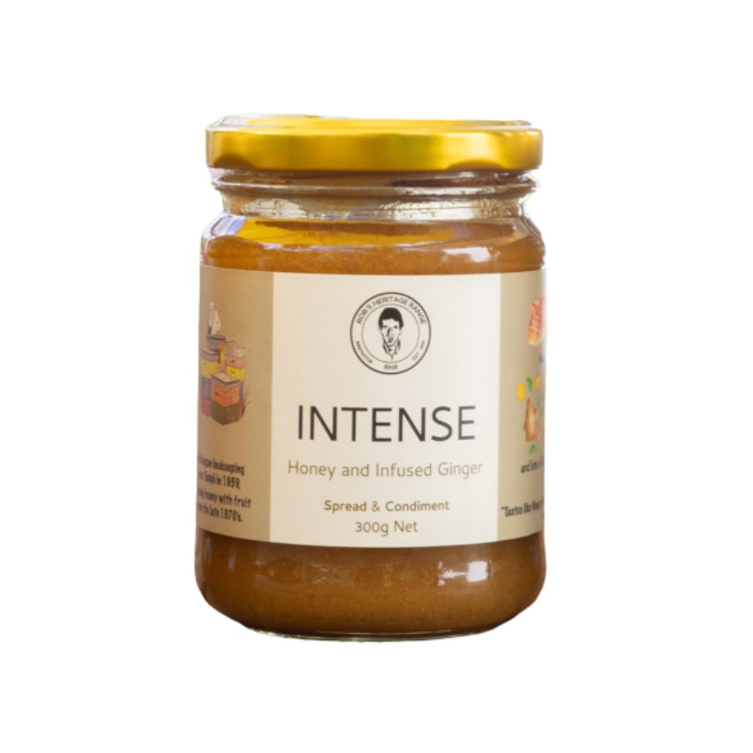 robs heritage intense honey ginger 300g