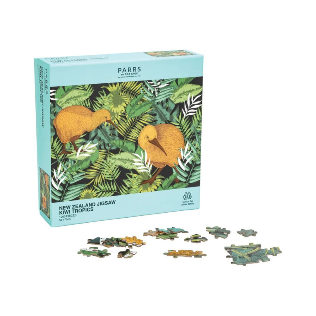 parrs on portage jigsaw puzzle 1000 pieces kiwi tropics