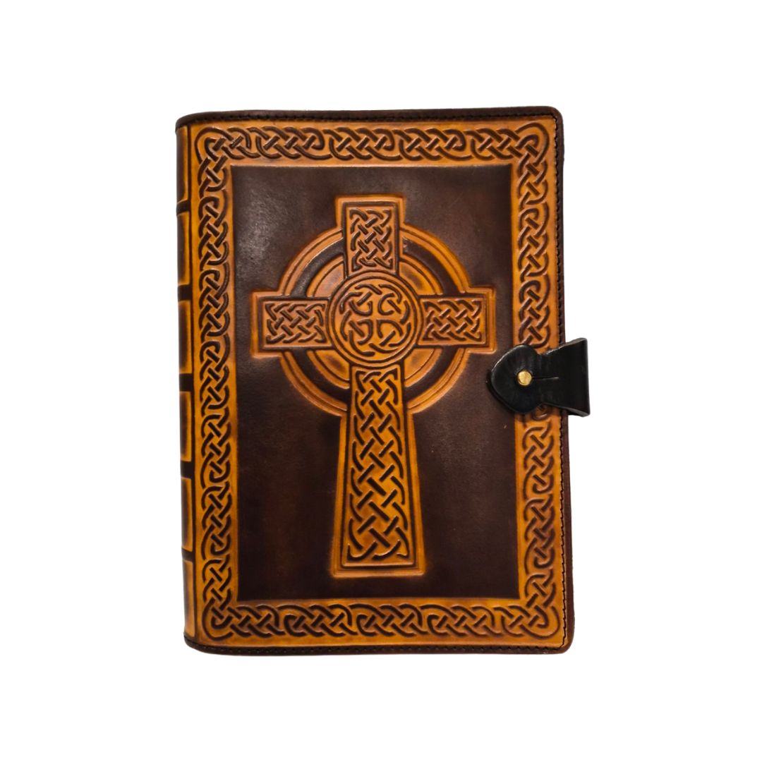 leather journal tan a5 cross