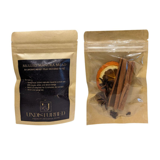 Undisturbed mulled manuka mead spice pack