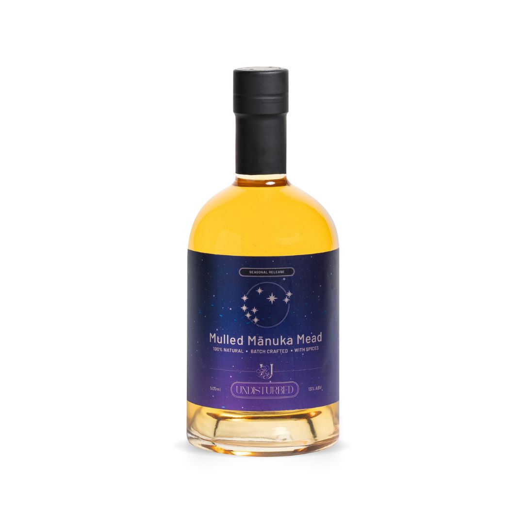 undisturbed mulled manuka mead 500ml 13ABV