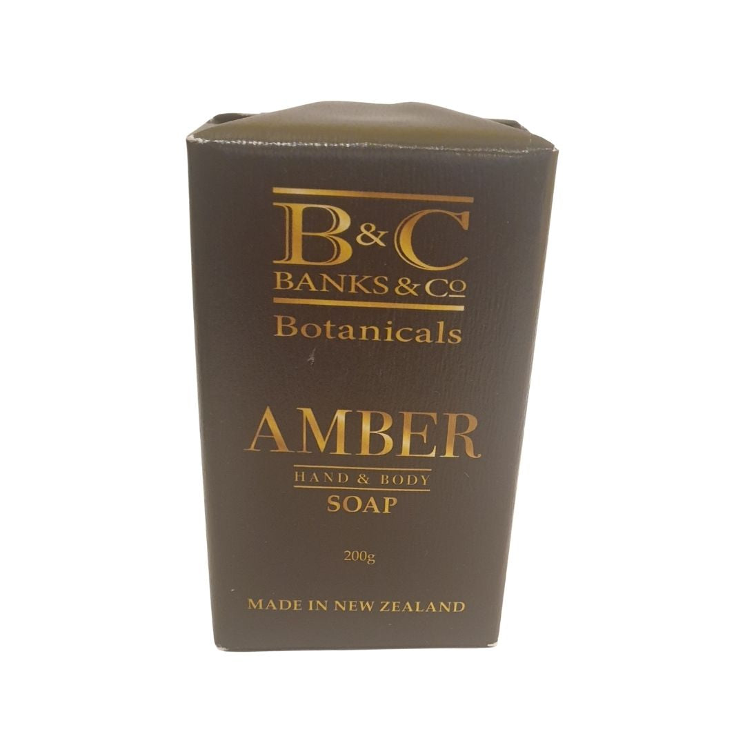 banks and co amber soap
