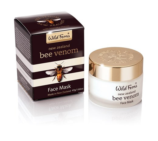 wild ferns bee venom face mask